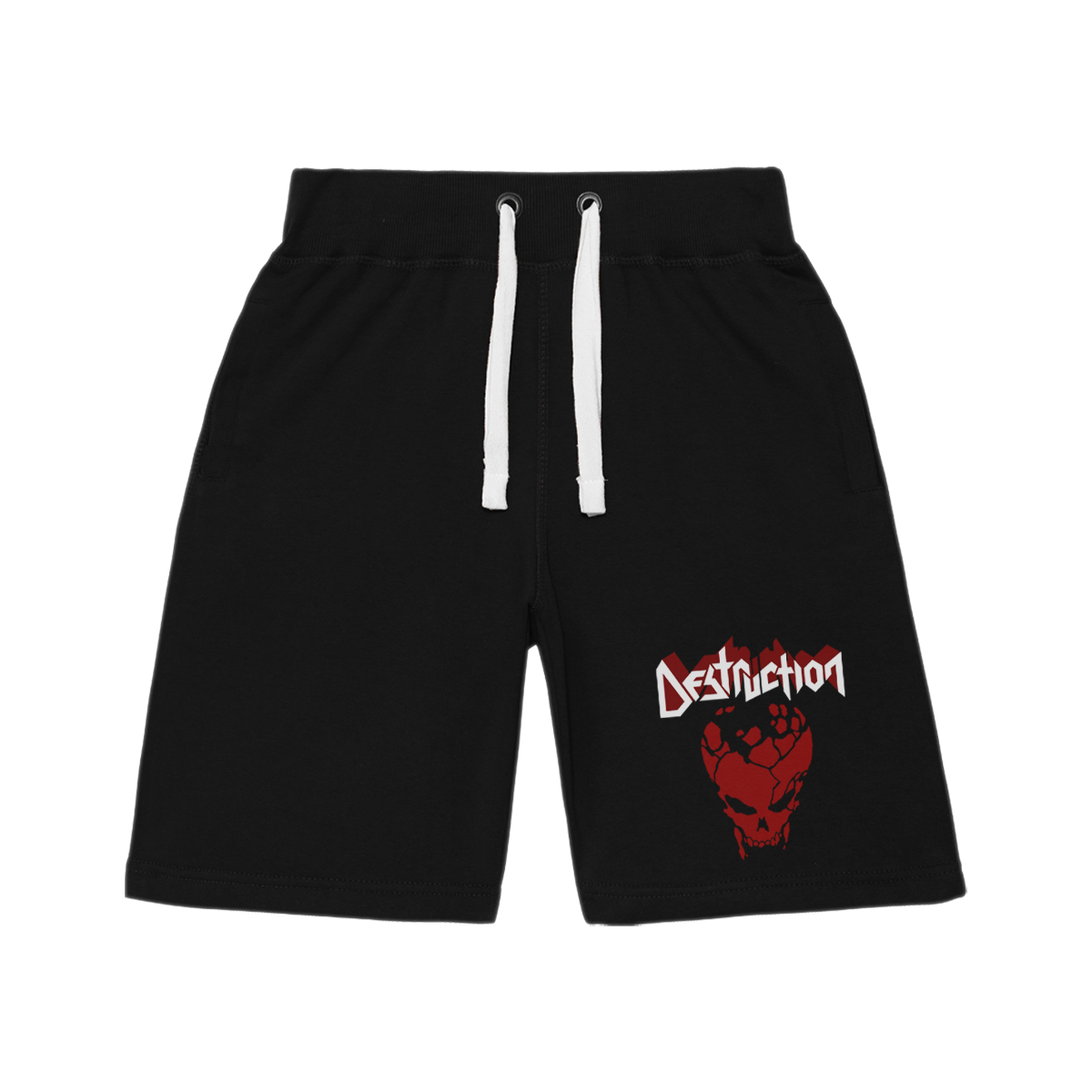 Shorts Destruction Logo & Skull [black]