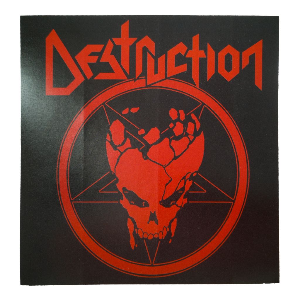 Destruction - Skull Sticker [Rot]
