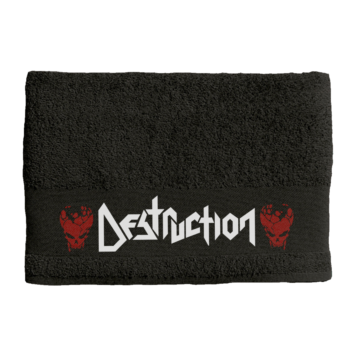 Destruction Strandtuch [schwarz]