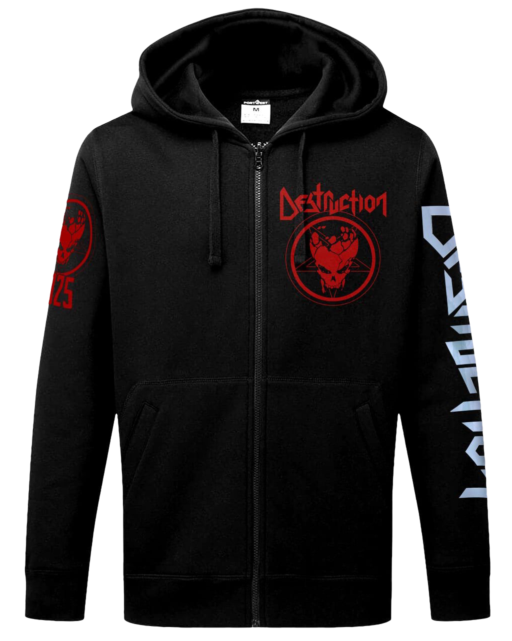 Zip Hoodie - Evil Never Sleeps