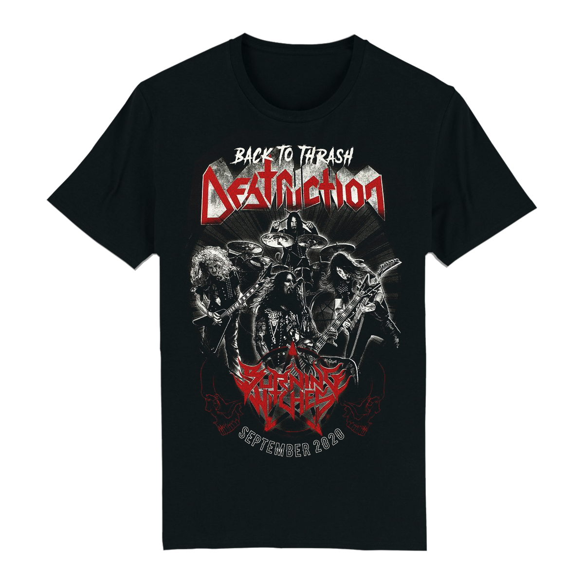 T-Shirt Back to Thrash Shirt [black] | Destruction Shop