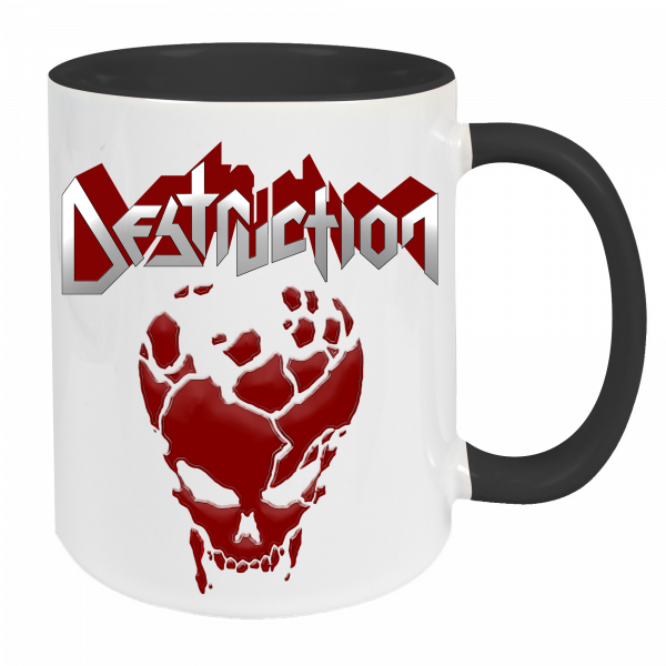 Taza "Red Skull" [blanco/negro]