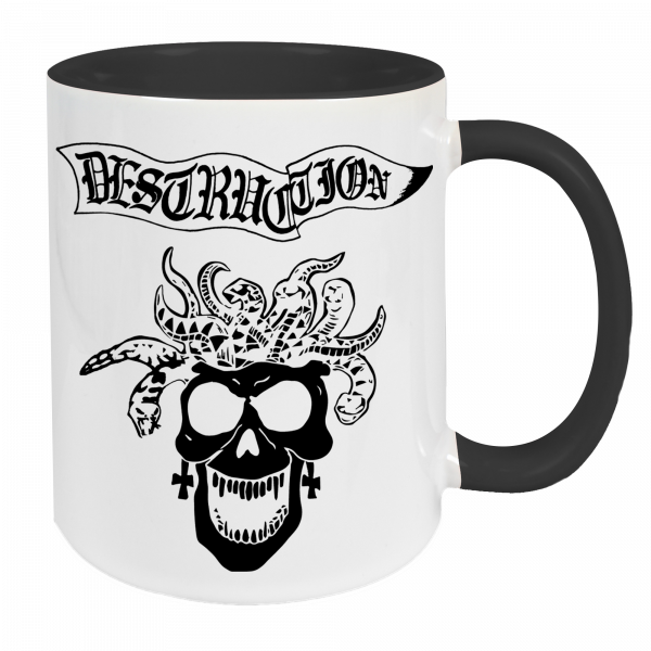 Cup "Bestial" [white/black]